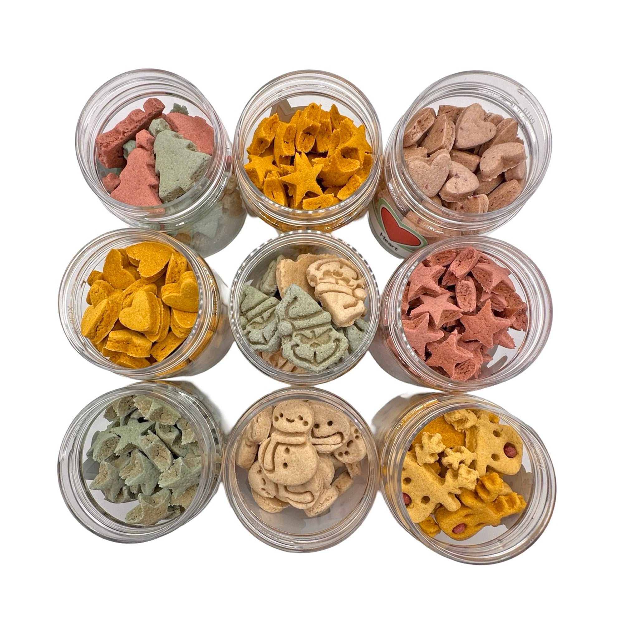 Christmas Trio - Christmas Tree, Heart & Star