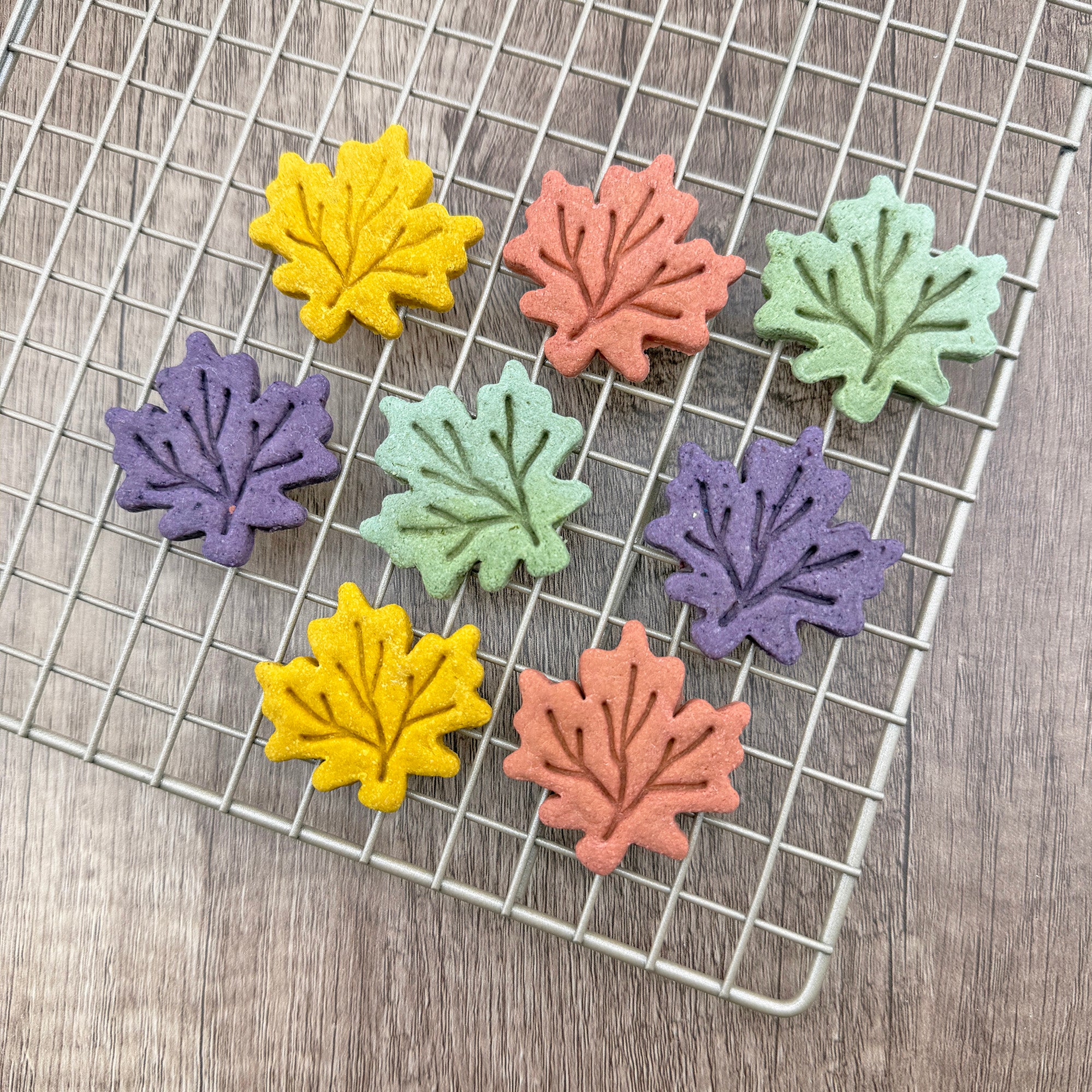 Maple Leaves Dog Treats